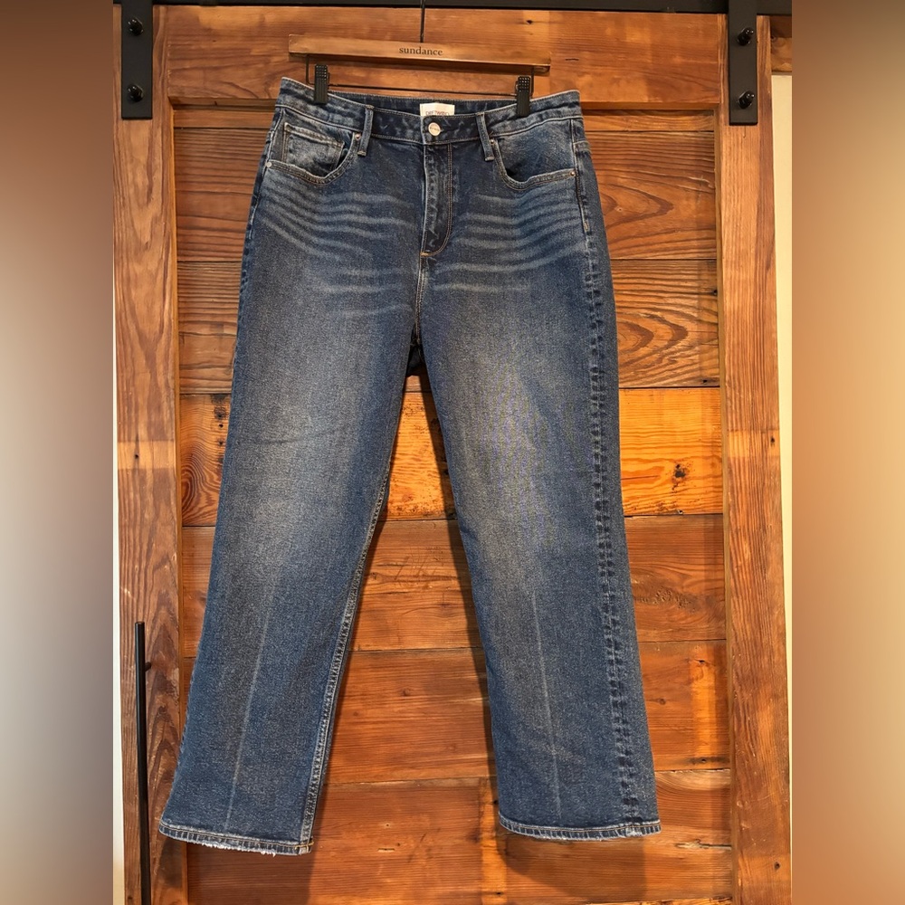 DRIFTWOOD Stella Dark Blue Straight Leg Jeans